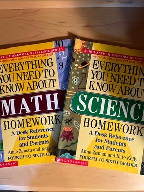 Scholastic Math & Science Homework Desk Reference